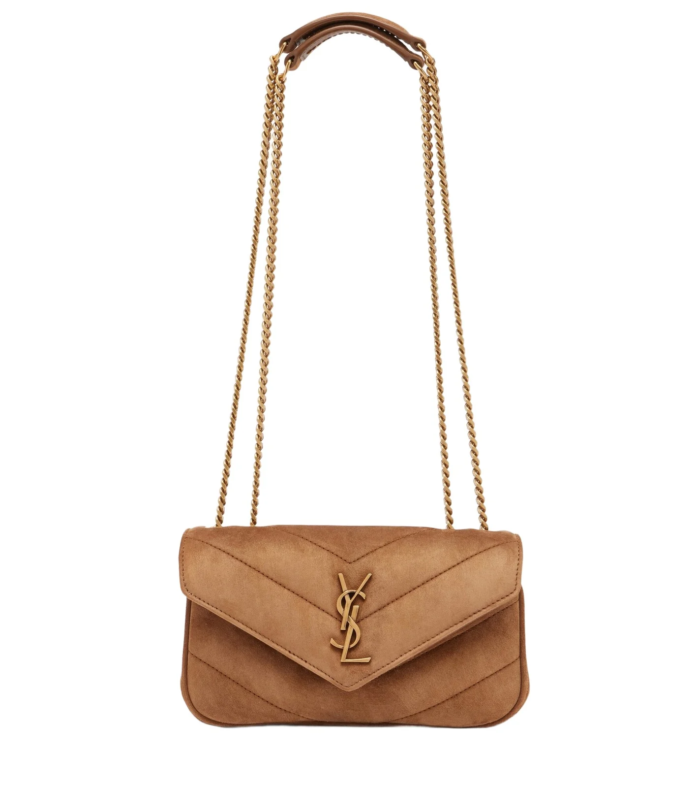 Loulou Mini suede shoulder bag Loulou Mini suede shoulder bag