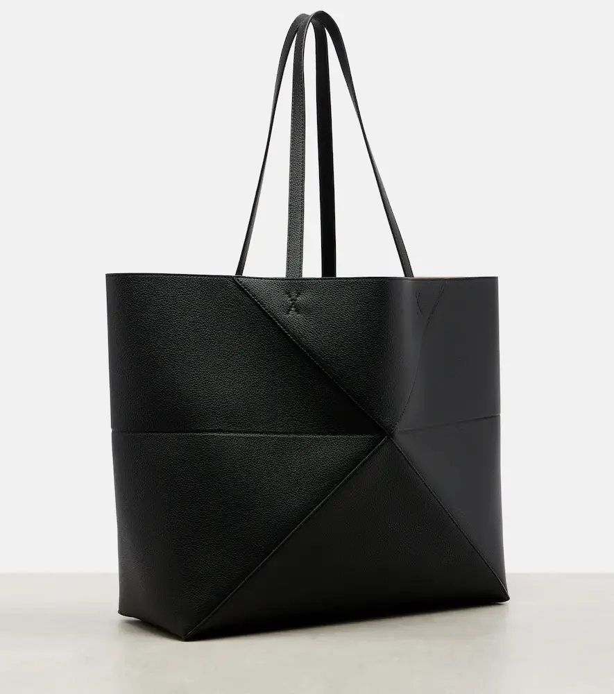 Loewe Puzzle Fold Large leather tote bag | Thumbnail 5