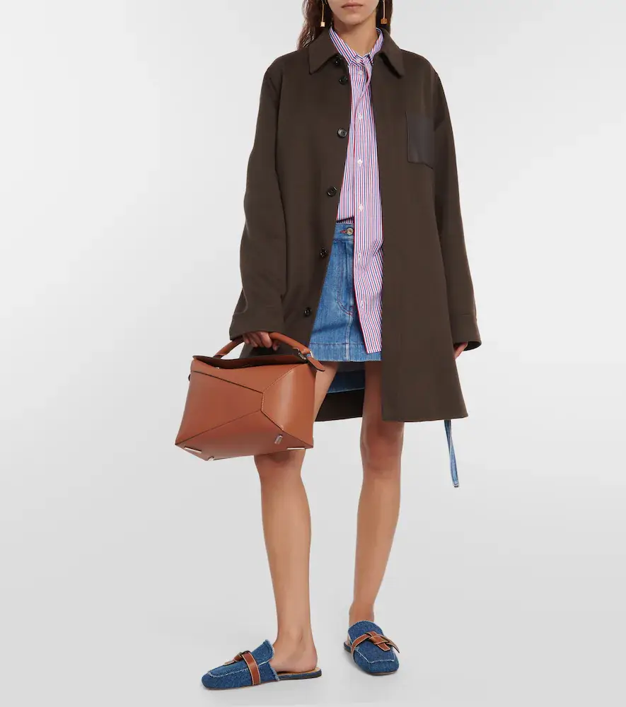 Loewe Puzzle Edge Medium leather top-handle bag | Thumbnail 7 Loewe Puzzle Edge Medium leather top-handle bag | Thumbnail 7
