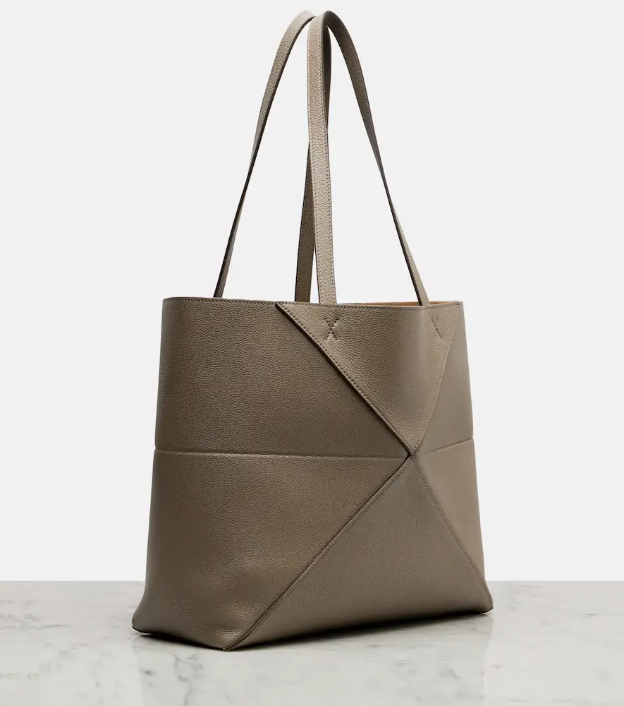 Loewe Puzzle Fold Medium leather tote bag | Thumbnail 5