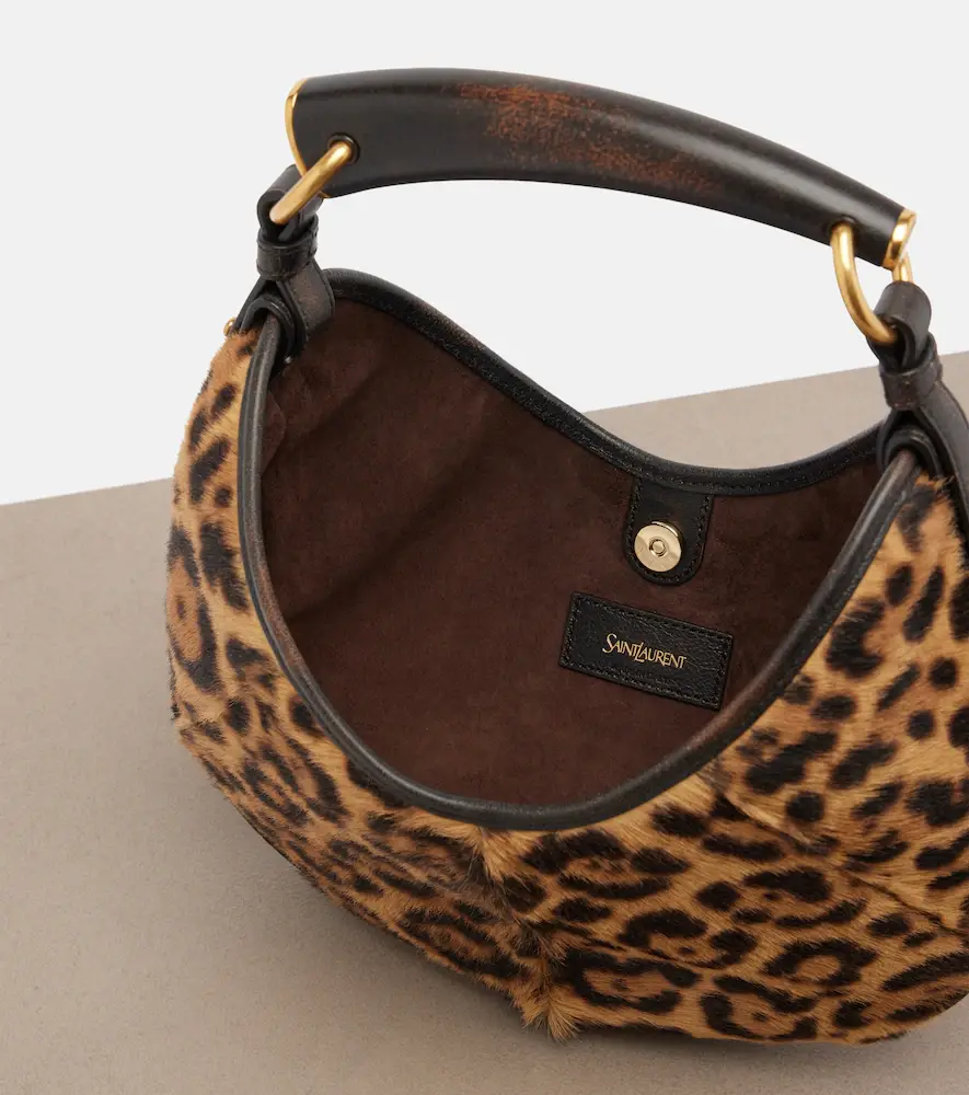 Saint Laurent Mombasa Small calf hair shoulder bag | Thumbnail 2 Saint Laurent Mombasa Small calf hair shoulder bag | Thumbnail 2
