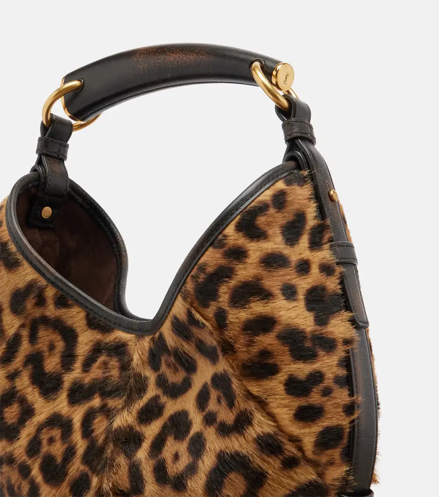 Saint Laurent Mombasa Small calf hair shoulder bag | Thumbnail 4 Saint Laurent Mombasa Small calf hair shoulder bag | Thumbnail 4