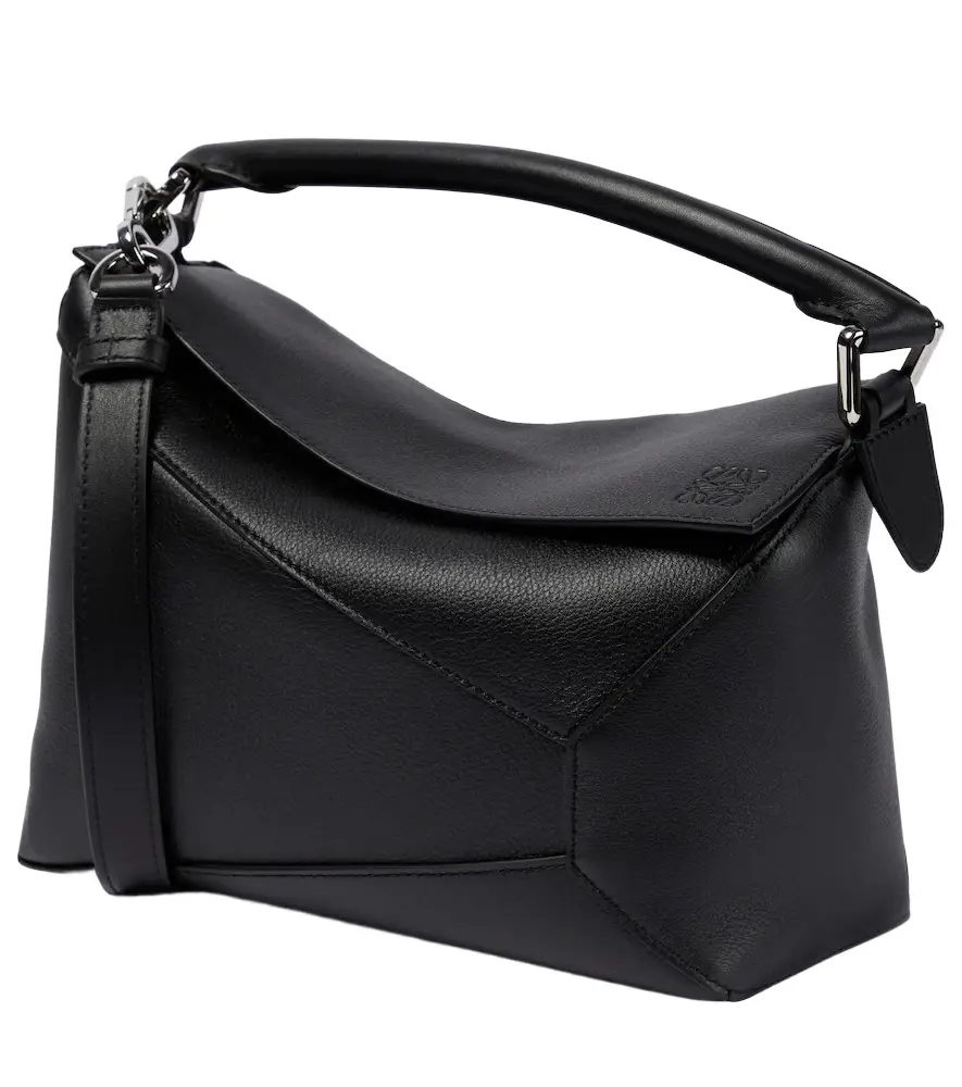 Loewe Puzzle Edge Small leather top-handle bag | Image 1 Loewe Puzzle Edge Small leather top-handle bag | Image 1