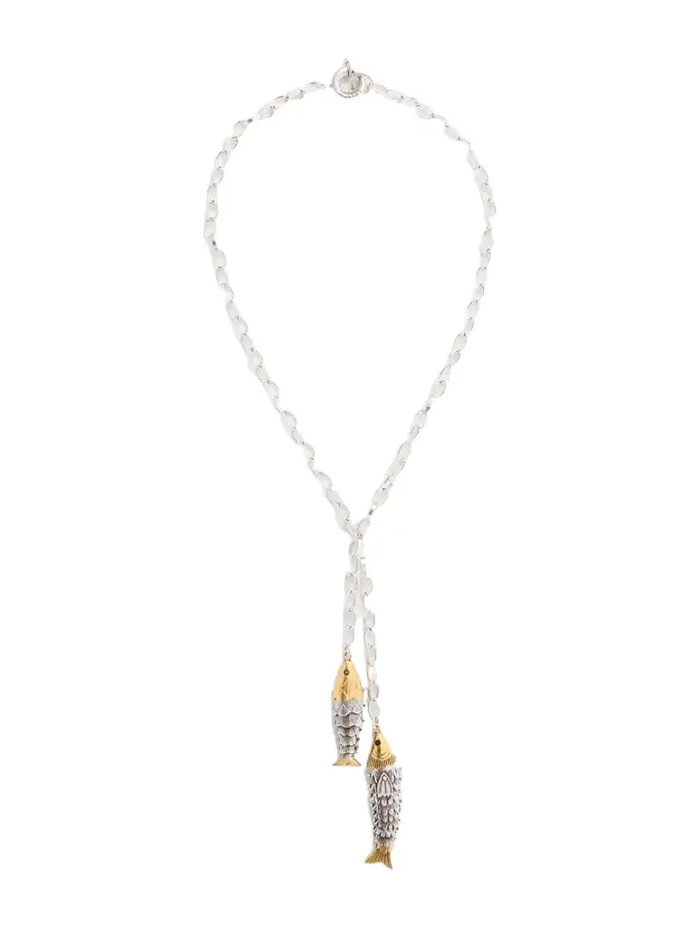 Isabel Marant River Silver And Gold-tone Necklace | Image 1 Isabel Marant River Silver And Gold-tone Necklace | Image 1