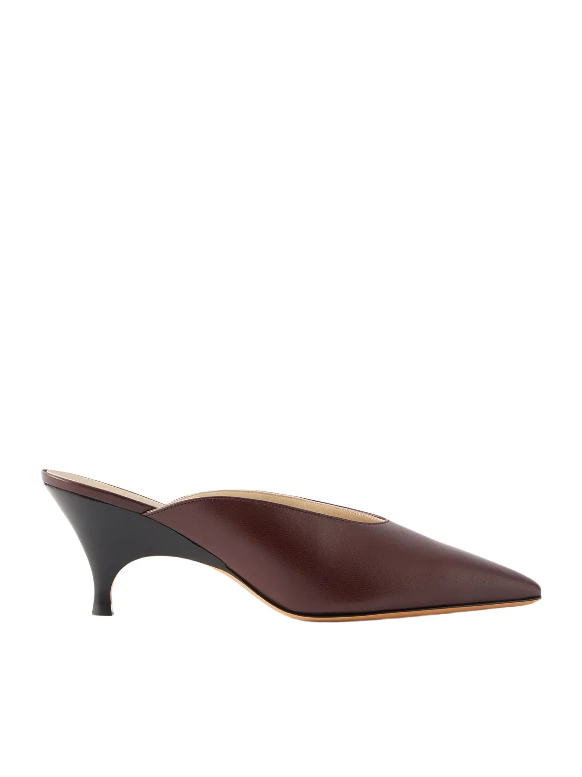 Petra 65 Leather Mules