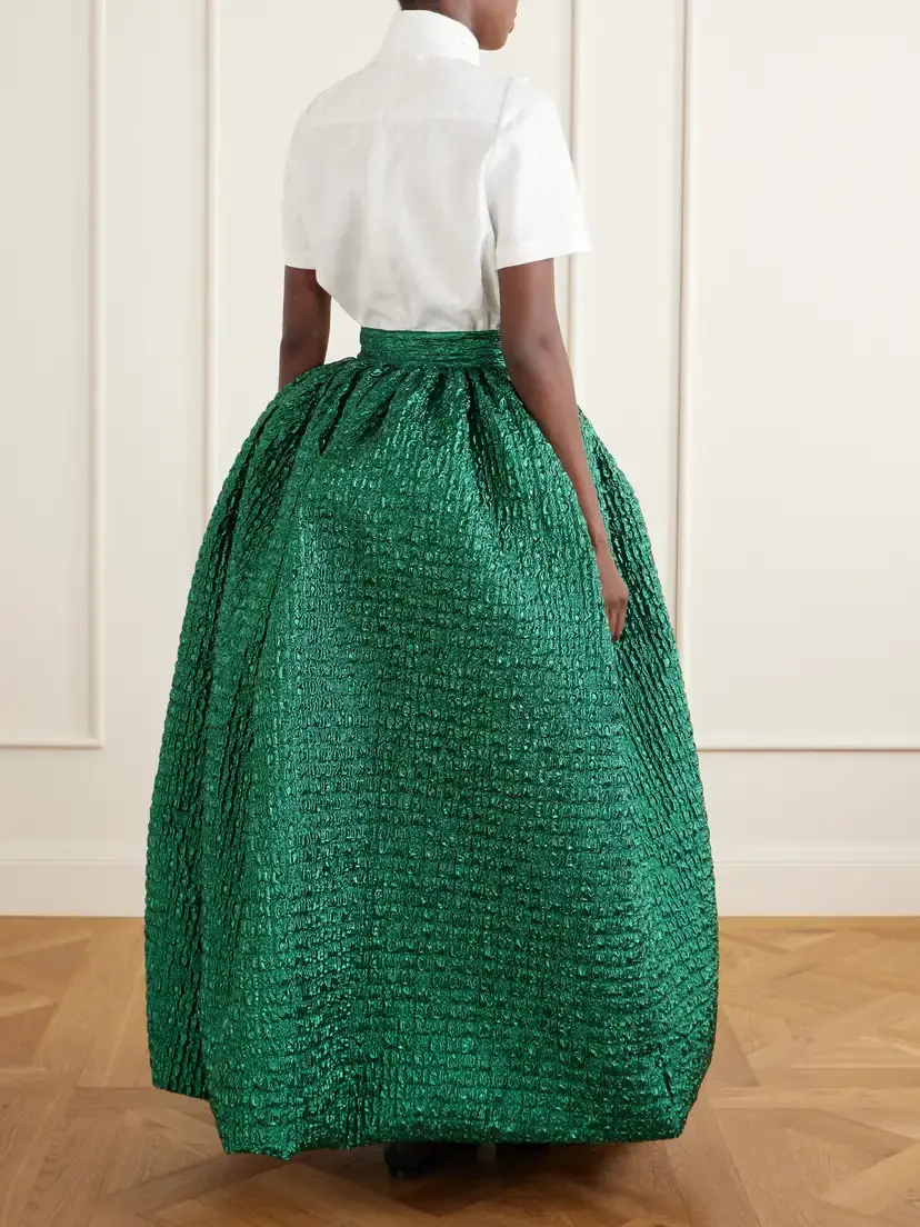 Dima Ayad Cloqué Maxi Skirt | Thumbnail 3 Dima Ayad Cloqué Maxi Skirt | Thumbnail 3