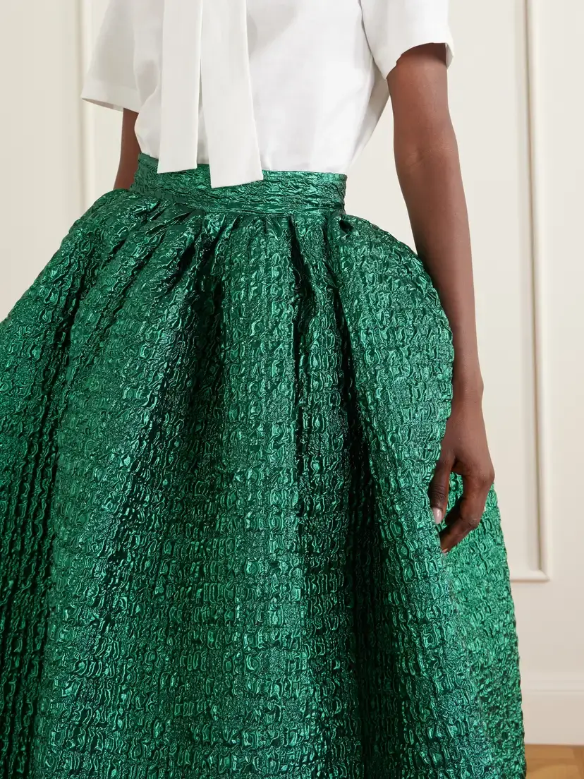 Dima Ayad Cloqué Maxi Skirt | Thumbnail 4 Dima Ayad Cloqué Maxi Skirt | Thumbnail 4