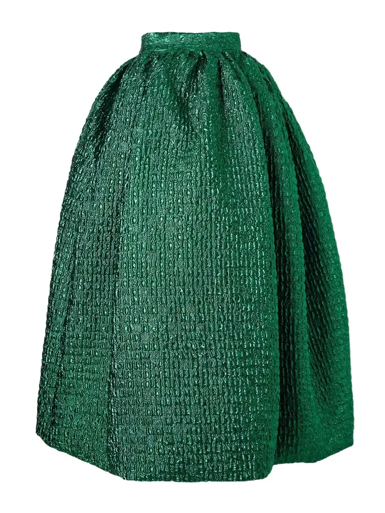 Dima Ayad Cloqué Maxi Skirt | Image 1 Dima Ayad Cloqué Maxi Skirt | Image 1