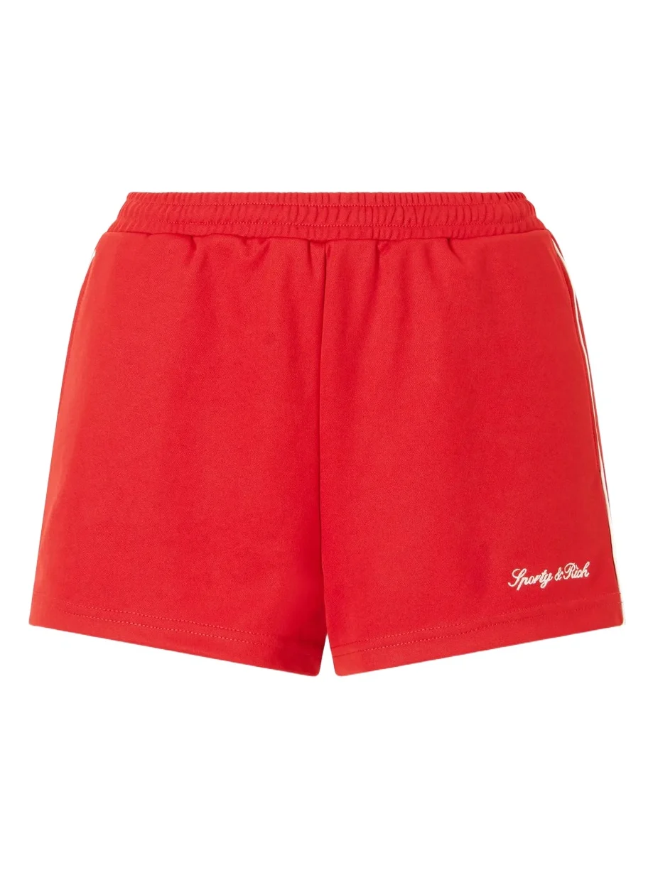 Logo-embroidered Jersey Shorts Logo-embroidered Jersey Shorts