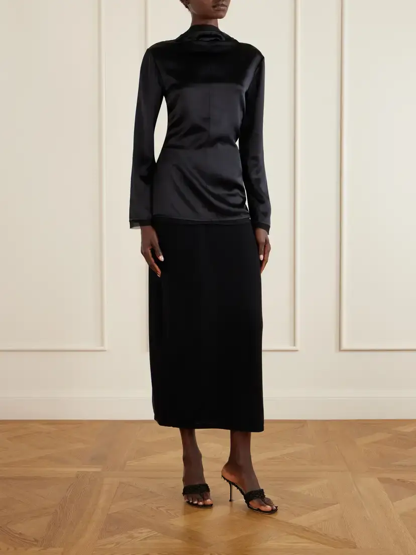 Tove Beau Open-back Tie-detailed Silk Blouse | Thumbnail 2 Tove Beau Open-back Tie-detailed Silk Blouse | Thumbnail 2