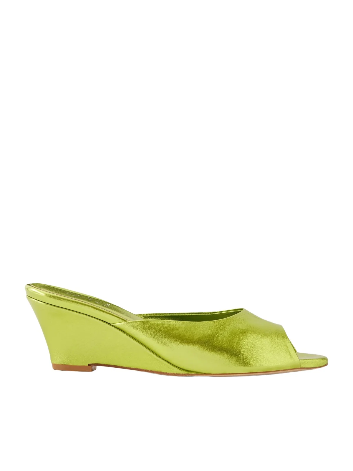 The Kit Metallic Leather Mules