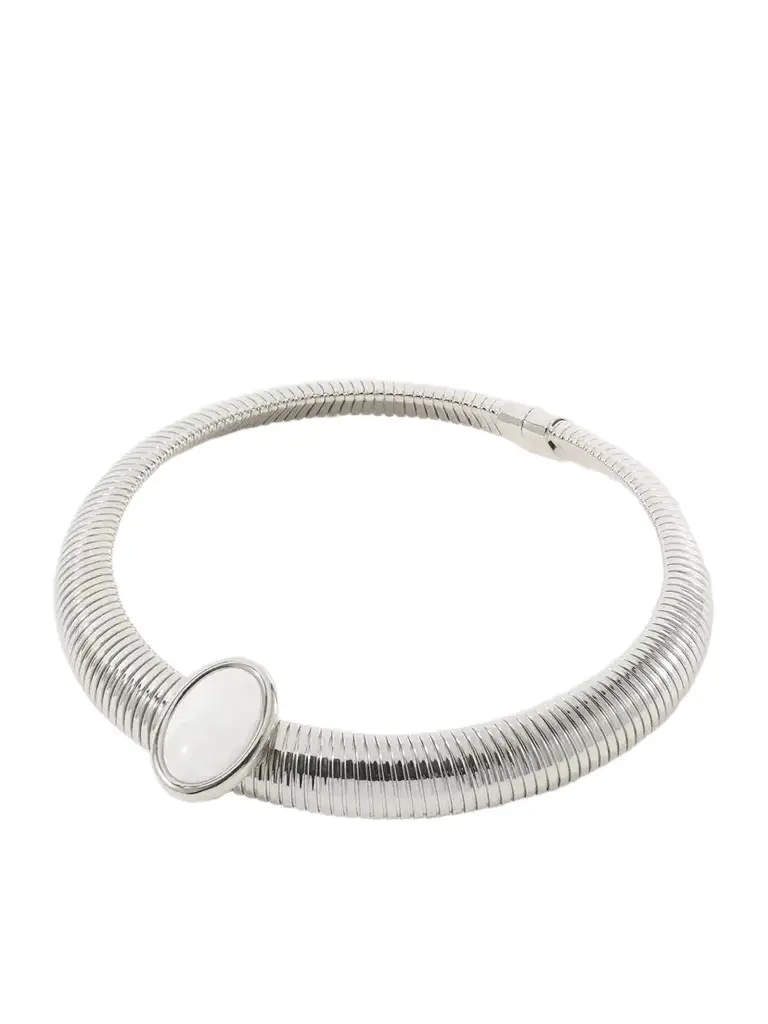 Julietta Opyum Rhodium-plated Moonstone Necklace | Image 1 Julietta Opyum Rhodium-plated Moonstone Necklace | Image 1