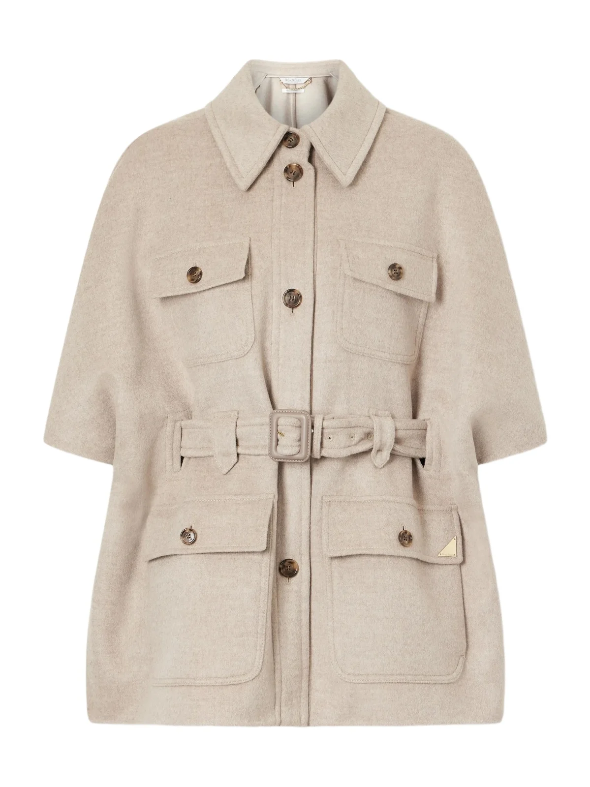 Max Mara Nettare Belted Cashmere Cape