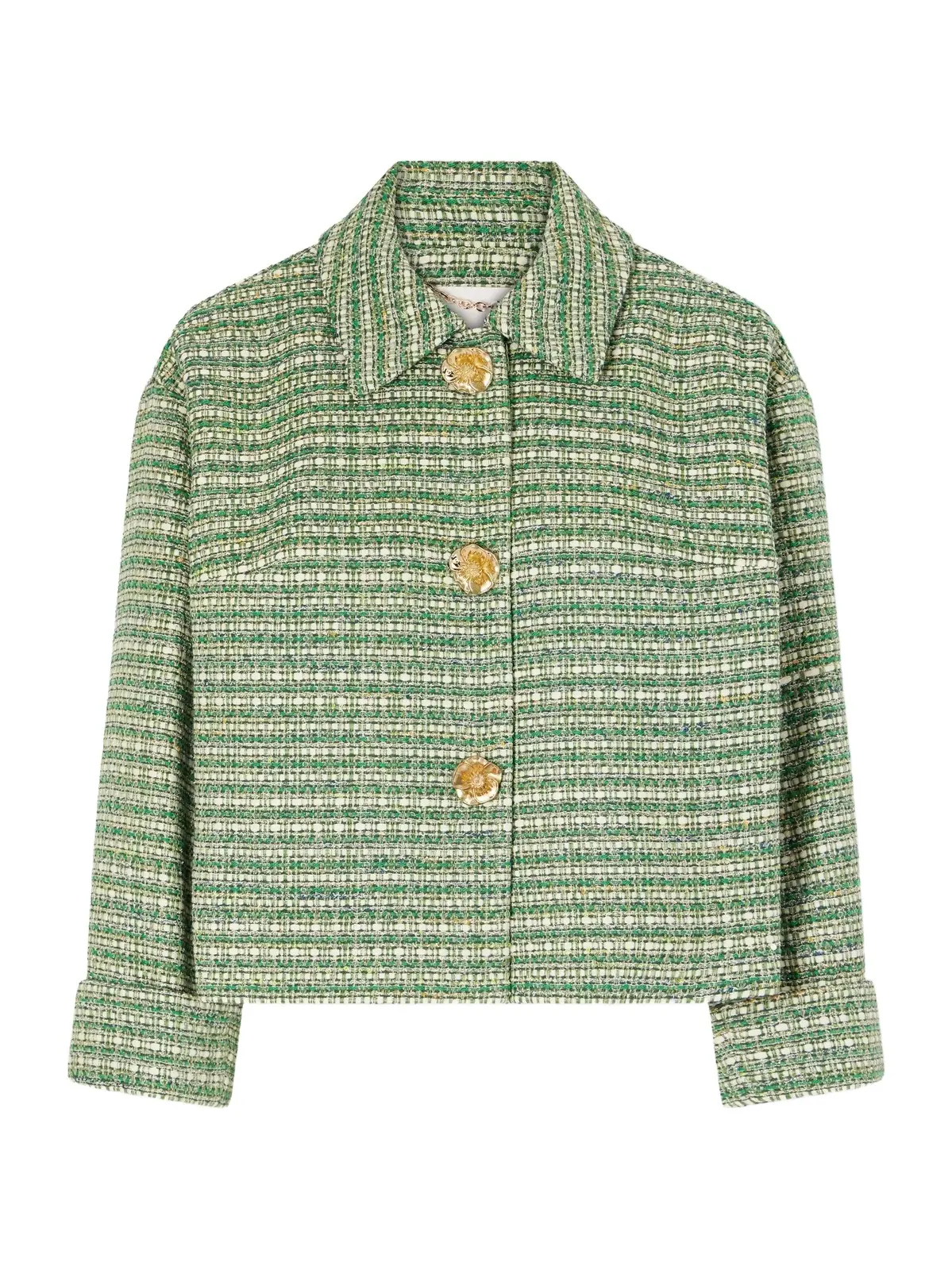 Cotton-blend Tweed Jacket