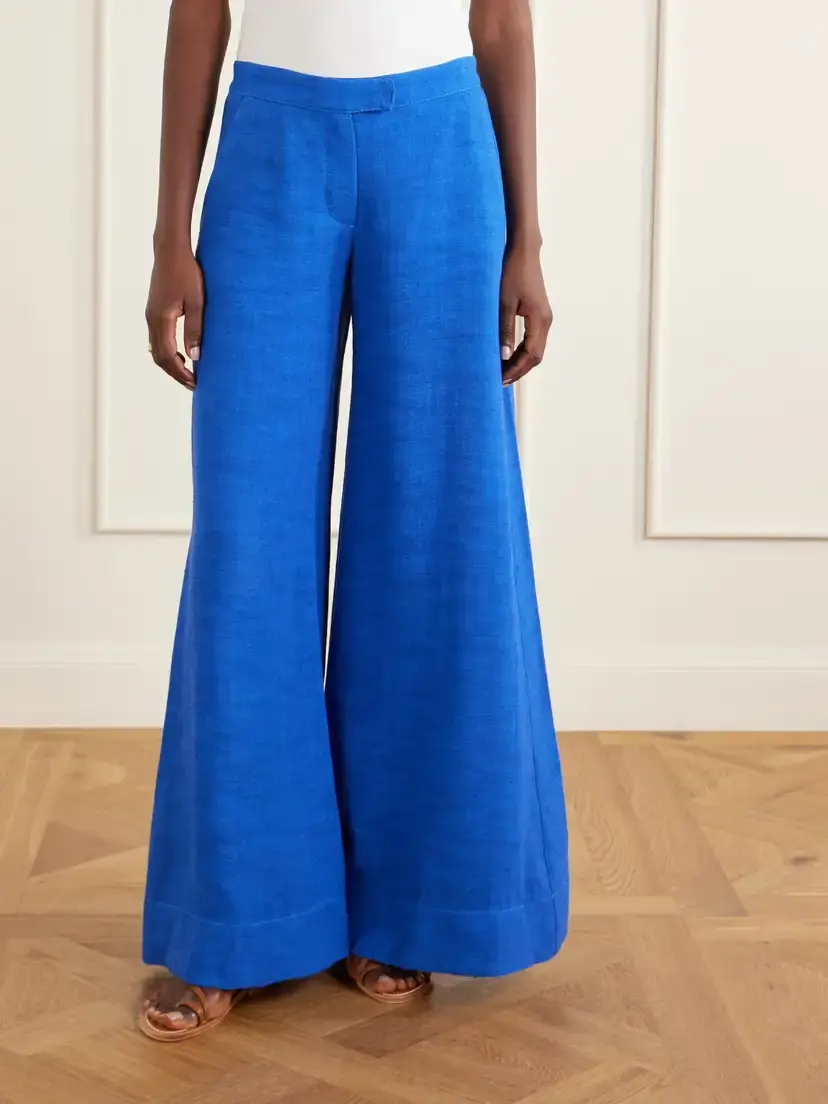 Lisa Marie Fernandez Canvas Wide-leg Pants | Thumbnail 3 Lisa Marie Fernandez Canvas Wide-leg Pants | Thumbnail 3