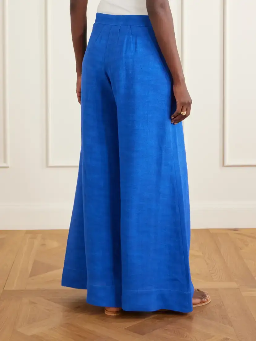 Lisa Marie Fernandez Canvas Wide-leg Pants | Thumbnail 4 Lisa Marie Fernandez Canvas Wide-leg Pants | Thumbnail 4