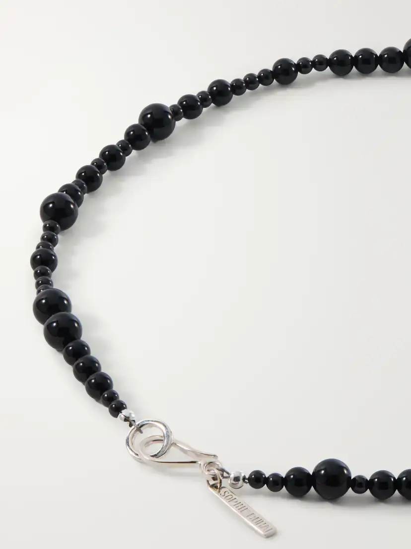 Sophie Buhai Constellation Sterling Silver And Onyx Beaded Necklace | Thumbnail 3