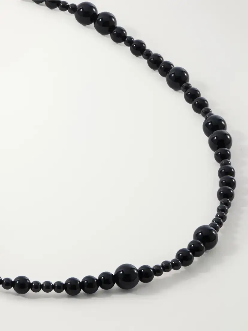 Sophie Buhai Constellation Sterling Silver And Onyx Beaded Necklace | Thumbnail 4
