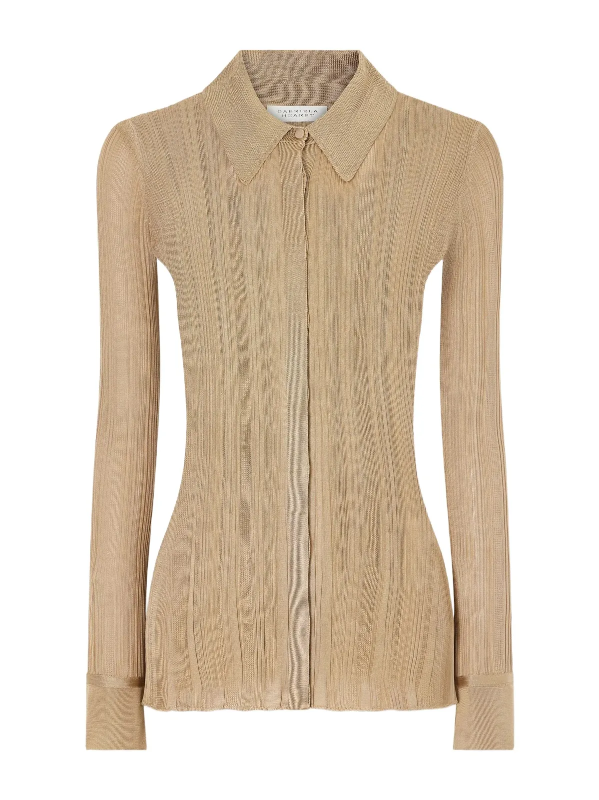 Tamar Ribbed Silk Shirt Tamar Ribbed Silk Shirt