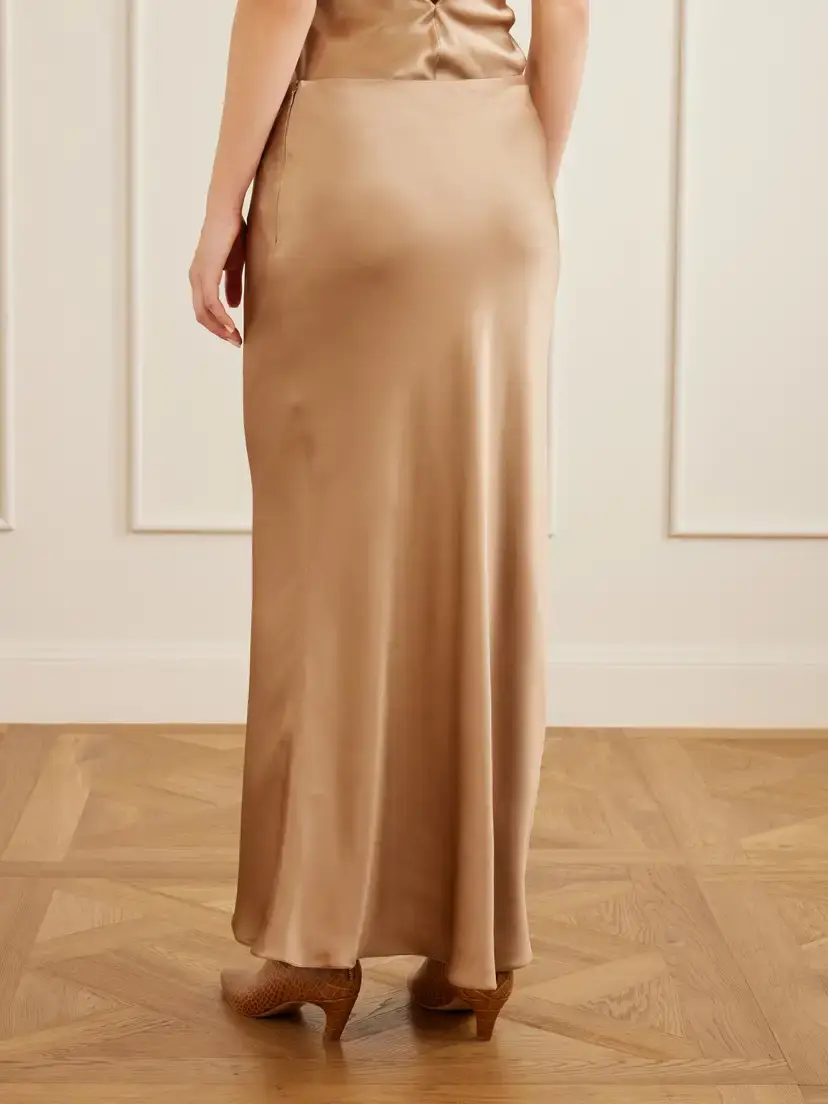 Gabriela Hearst Frei Silk-satin Maxi Skirt | Thumbnail 4 Gabriela Hearst Frei Silk-satin Maxi Skirt | Thumbnail 4