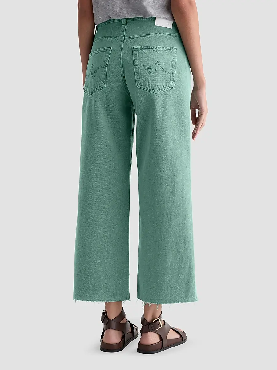 AG Jeans Women's Saige Cotton Wide-Leg Crop Jeans | Thumbnail 3 AG Jeans Women's Saige Cotton Wide-Leg Crop Jeans | Thumbnail 3