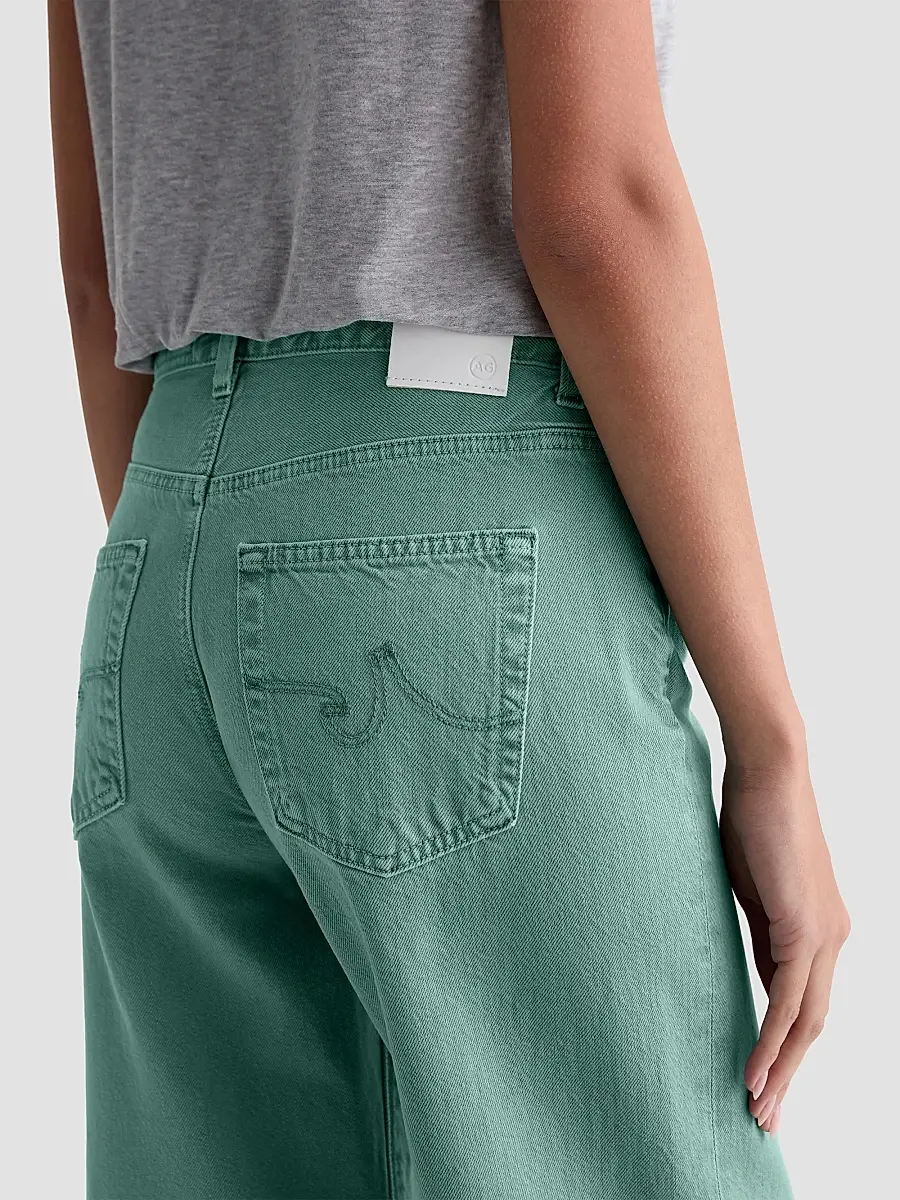AG Jeans Women's Saige Cotton Wide-Leg Crop Jeans | Thumbnail 6 AG Jeans Women's Saige Cotton Wide-Leg Crop Jeans | Thumbnail 6
