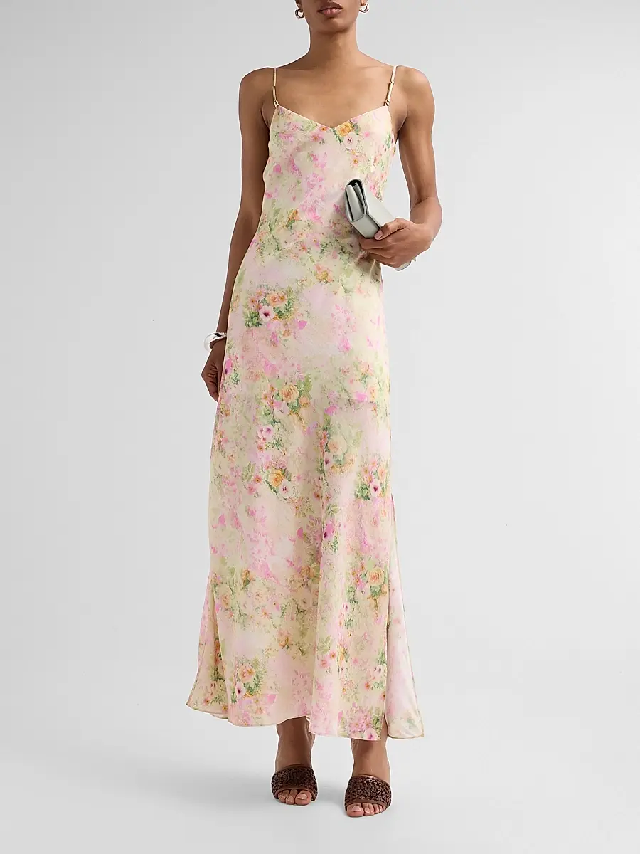 Generation Love Women's Marcella Floral Voile Maxi Dress | Thumbnail 2 Generation Love Women's Marcella Floral Voile Maxi Dress | Thumbnail 2