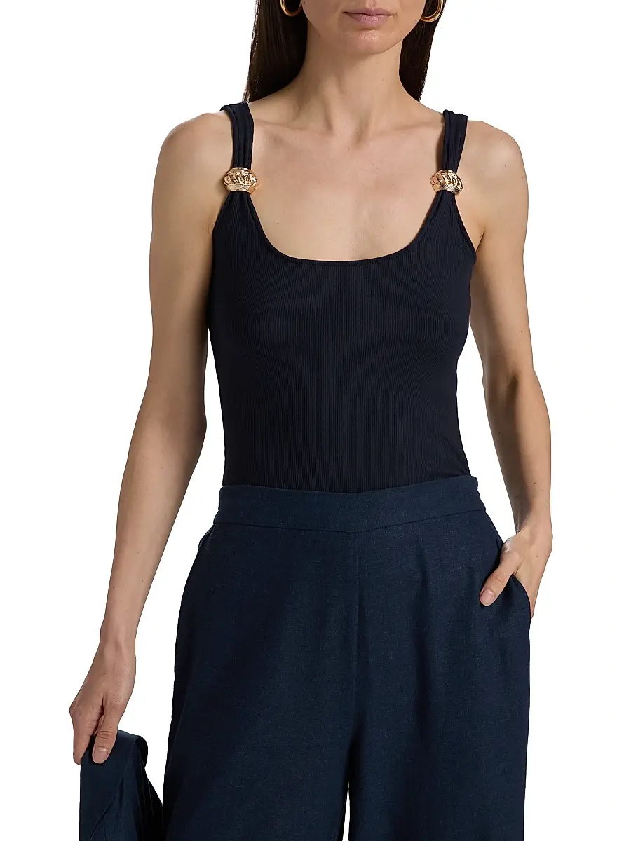 Generation Love Women's Hara Rib-Knit Tank | Thumbnail 3 Generation Love Women's Hara Rib-Knit Tank | Thumbnail 3