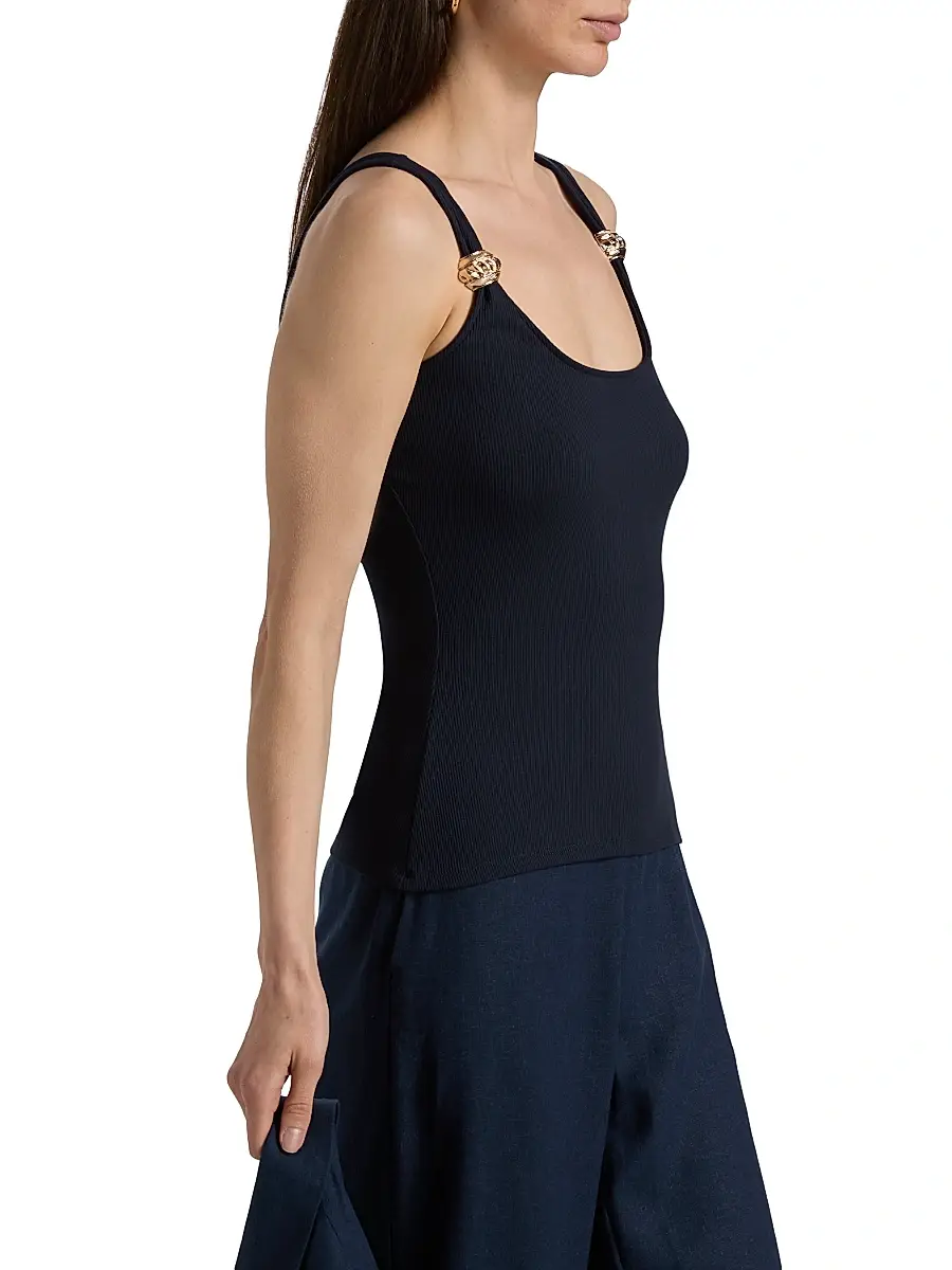 Generation Love Women's Hara Rib-Knit Tank | Thumbnail 4 Generation Love Women's Hara Rib-Knit Tank | Thumbnail 4