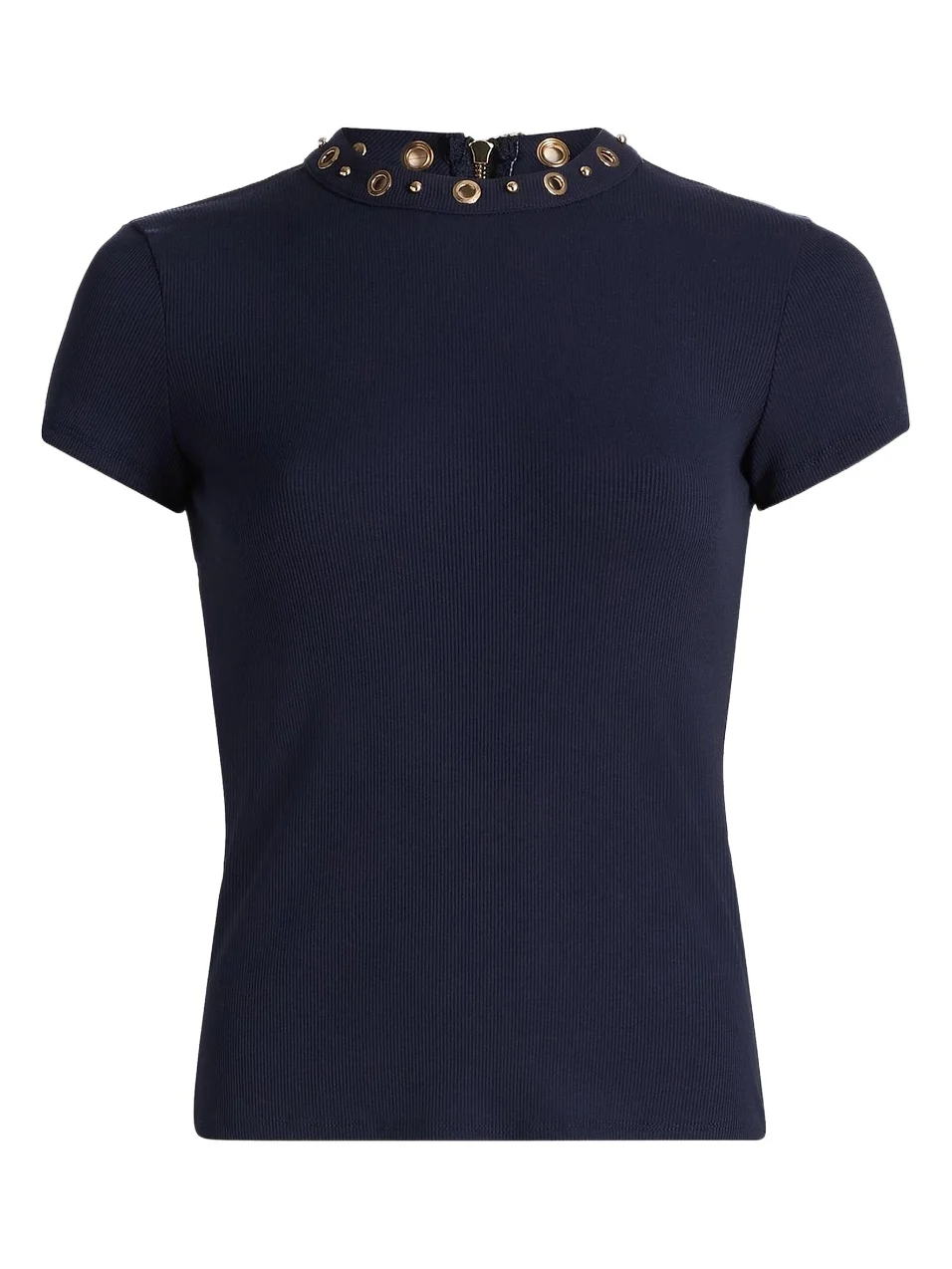 Generation Love Women's Tate Grommet Rib-Knit Top