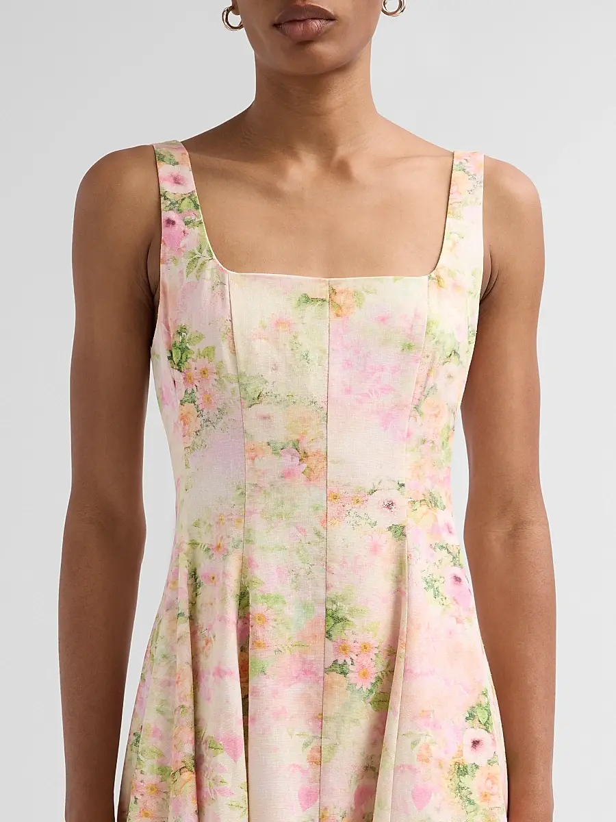 Generation Love Women's Courtney Floral Mini Dress | Thumbnail 5 Generation Love Women's Courtney Floral Mini Dress | Thumbnail 5
