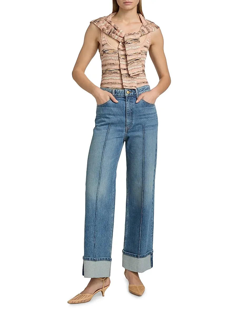 Ulla Johnson Women's Clotilde Space-Dyed Tank | Thumbnail 2 Ulla Johnson Women's Clotilde Space-Dyed Tank | Thumbnail 2