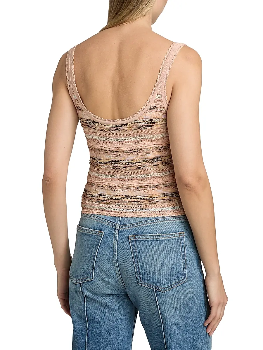 Ulla Johnson Women's Clotilde Space-Dyed Tank | Thumbnail 5 Ulla Johnson Women's Clotilde Space-Dyed Tank | Thumbnail 5