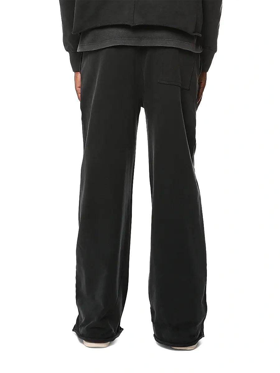 Purple Brand Men's Medium-Weight Cotton Wide-Leg Sweatpants | Thumbnail 2 Purple Brand Men's Medium-Weight Cotton Wide-Leg Sweatpants | Thumbnail 2