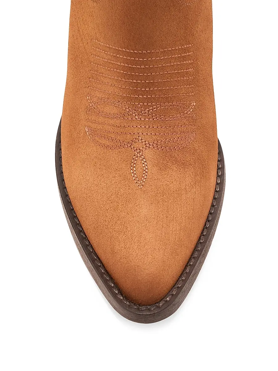 Partlow Women's Leigh Anne 90MM Suede Ankle Boots | Thumbnail 5 Partlow Women's Leigh Anne 90MM Suede Ankle Boots | Thumbnail 5