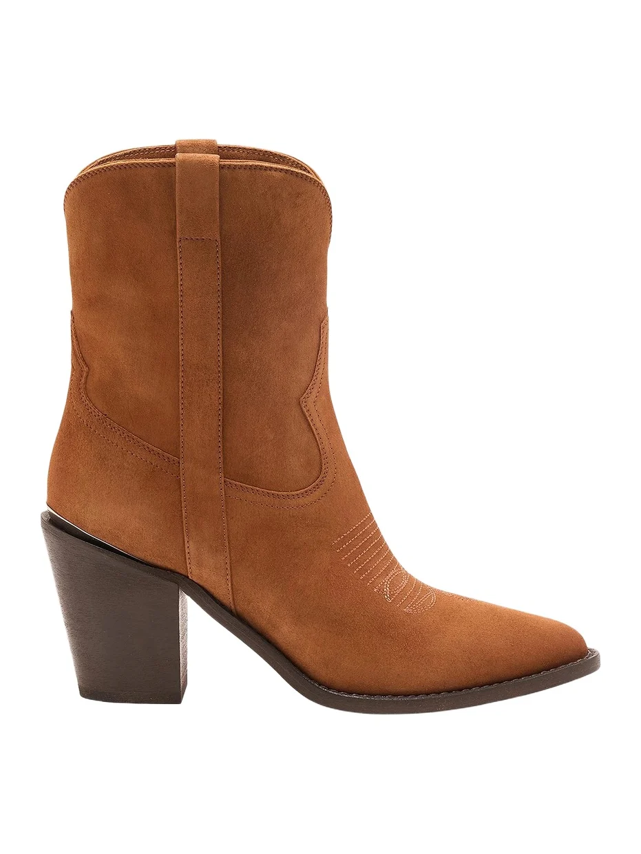 Women's Leigh Anne 90MM Suede Ankle Boots Women's Leigh Anne 90MM Suede Ankle Boots
