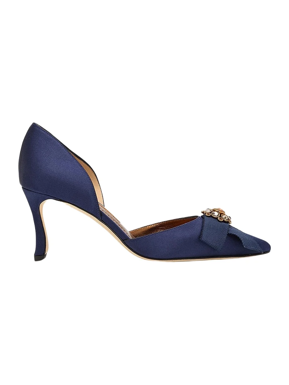 Manolo Blahnik Women's Apidosa Embellished D'Orsay Pumps