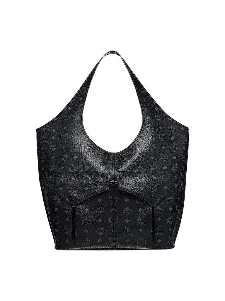 MCM Women's XL Leni Visetos Canvas Shopper Tote Bag | Image 1 MCM Women's XL Leni Visetos Canvas Shopper Tote Bag | Image 1