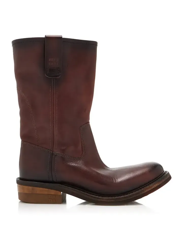 Foule Leather Ankle Boots