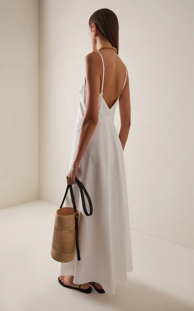 SIR. Klara Cotton Maxi Dress | Thumbnail 4