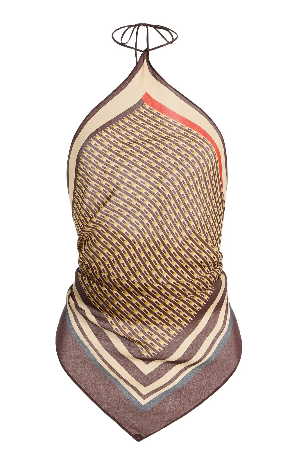 SIR. Cooper Chiffon Scarf Top
