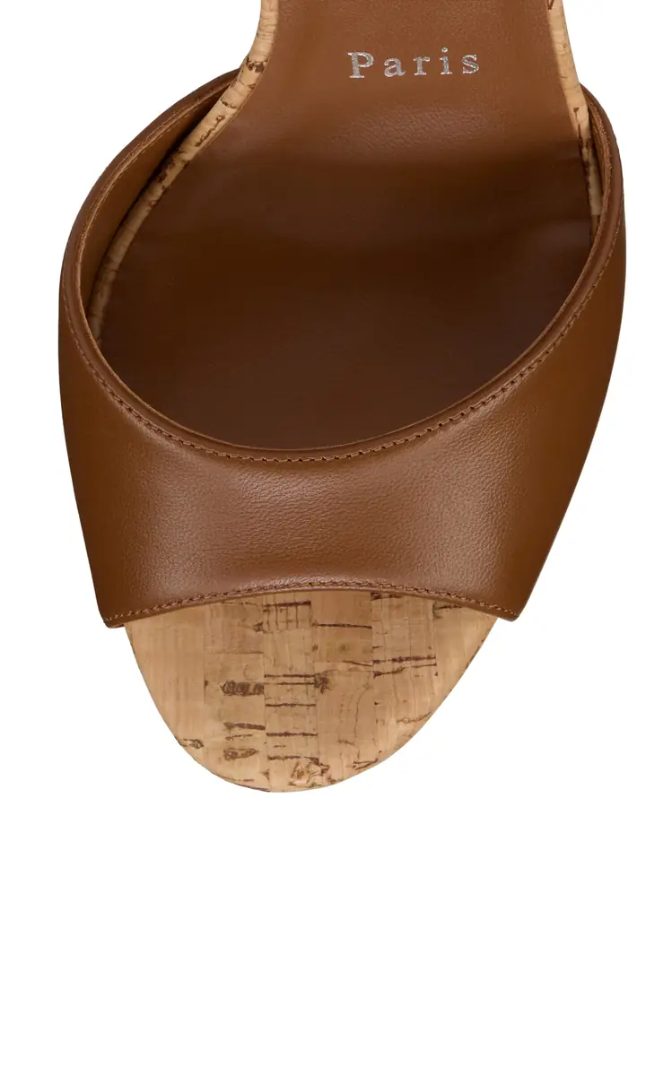 Christian Louboutin Sandaloo 130mm Leather Platform Sandals | Thumbnail 4