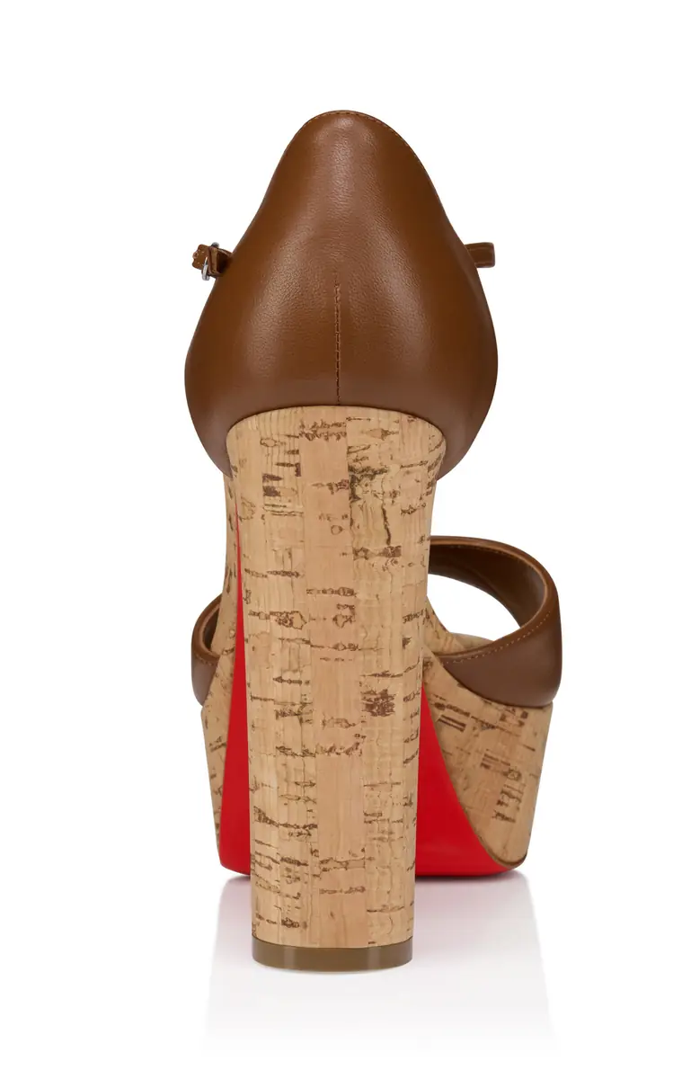 Christian Louboutin Sandaloo 130mm Leather Platform Sandals | Thumbnail 5