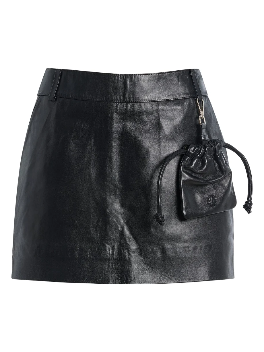 Soho Leather Mini Skirt Soho Leather Mini Skirt