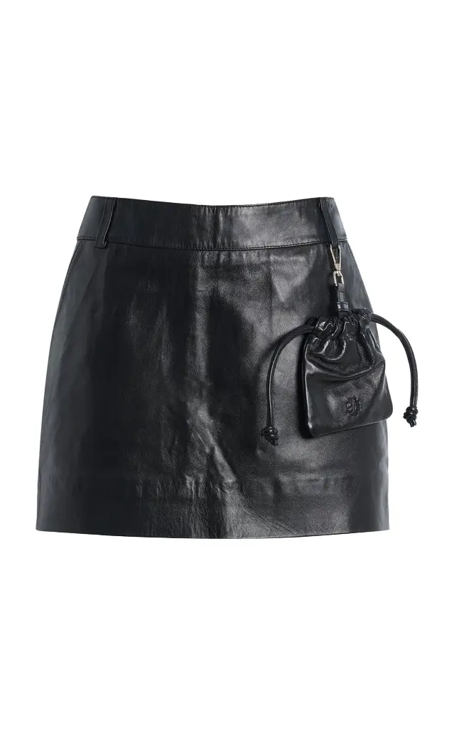 Soho Leather Mini Skirt