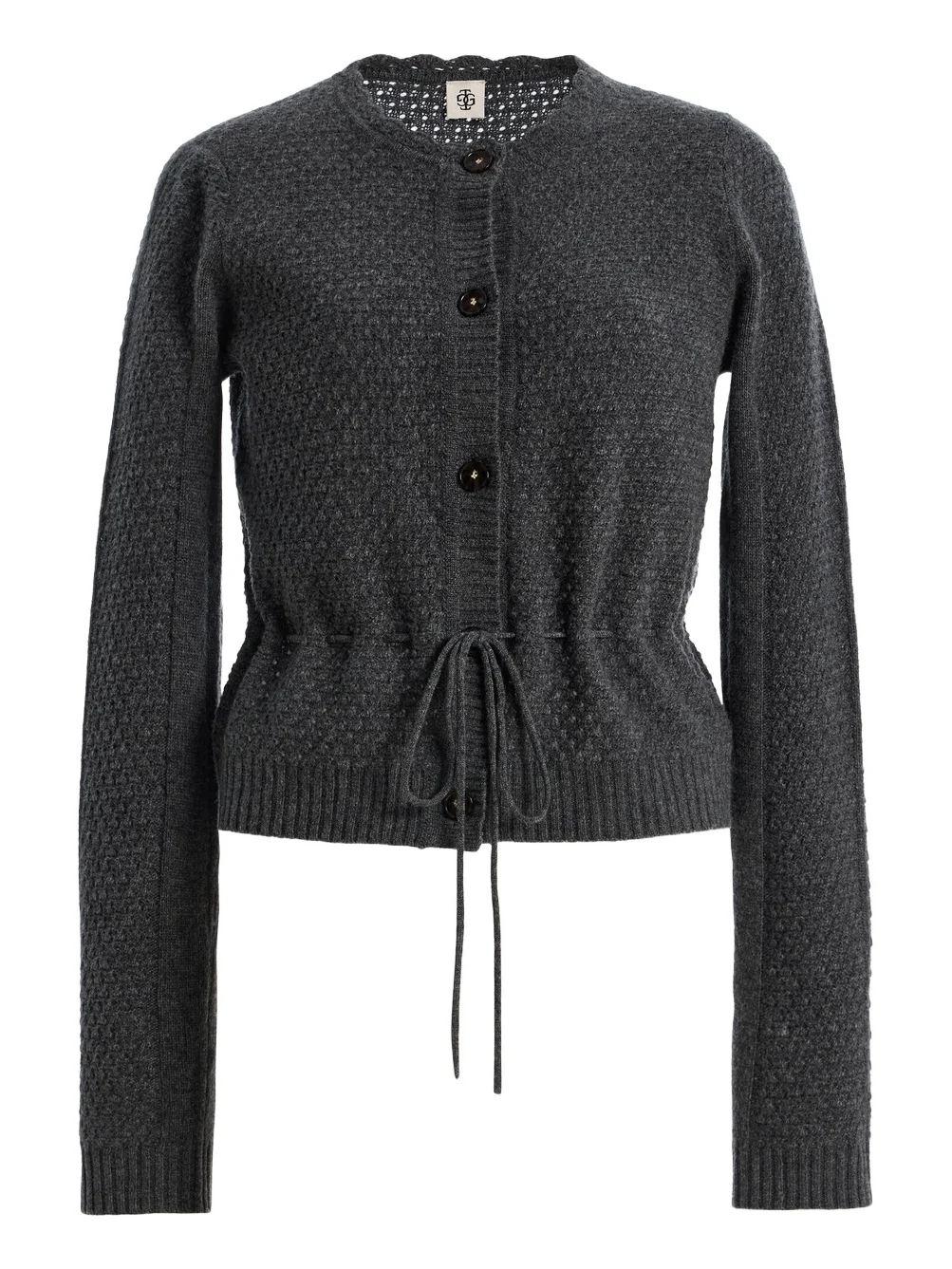 Como Belted Wool-Cashmere Cardigan Como Belted Wool-Cashmere Cardigan