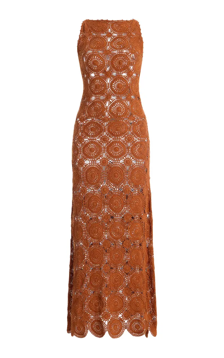ESCVDO Exclusive Siula Cotton Maxi Halter Dress | Image 1 ESCVDO Exclusive Siula Cotton Maxi Halter Dress | Image 1