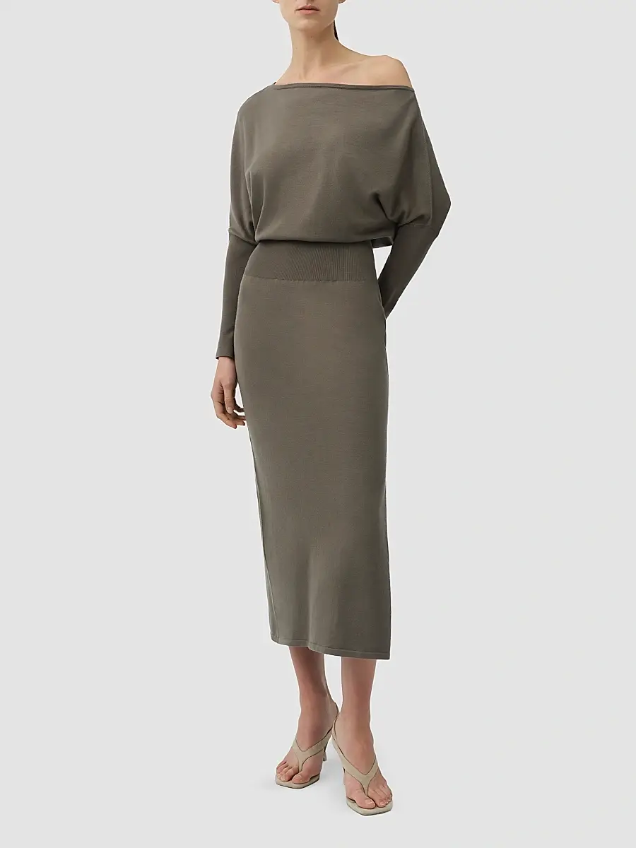 Simkhai Women's Janese Off-the-Shoulder Midi Dress | Thumbnail 2 Simkhai Women's Janese Off-the-Shoulder Midi Dress | Thumbnail 2
