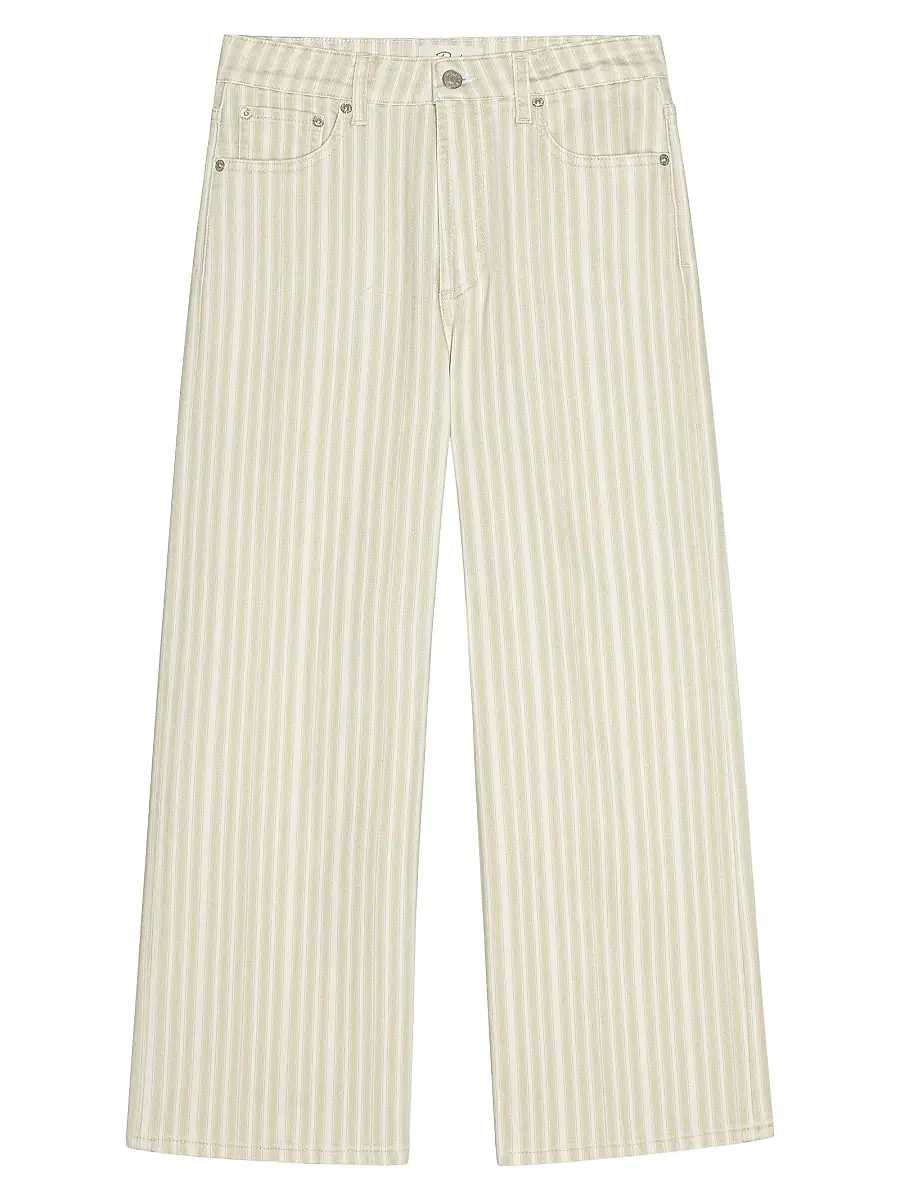 RAILS Women's Getty Striped Crop Jeans | Image 1 RAILS Women's Getty Striped Crop Jeans | Image 1