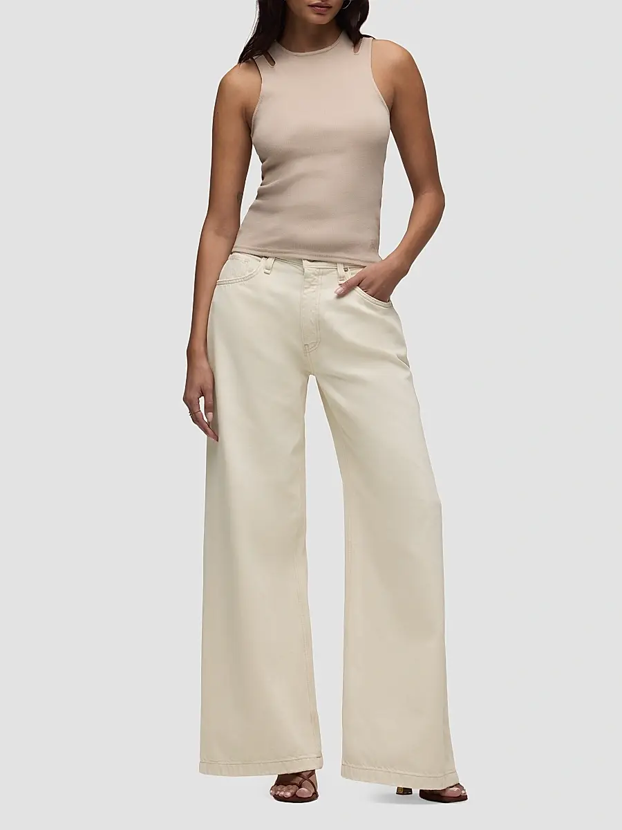 Hudson Jeans Women's Jodie Loose-Fit Wide-Leg Jeans | Thumbnail 2